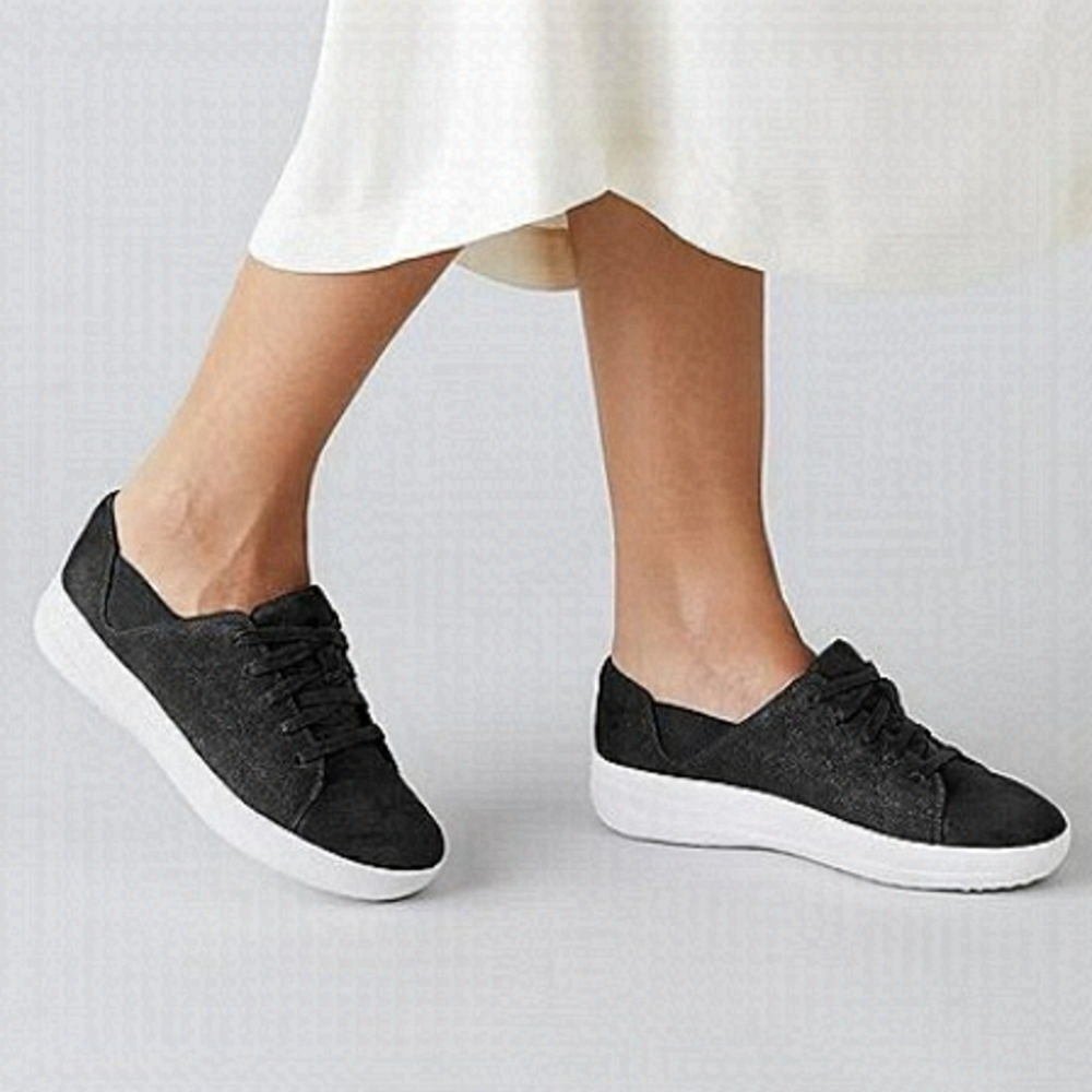 FIT Flop Valentia Leather Sneakers